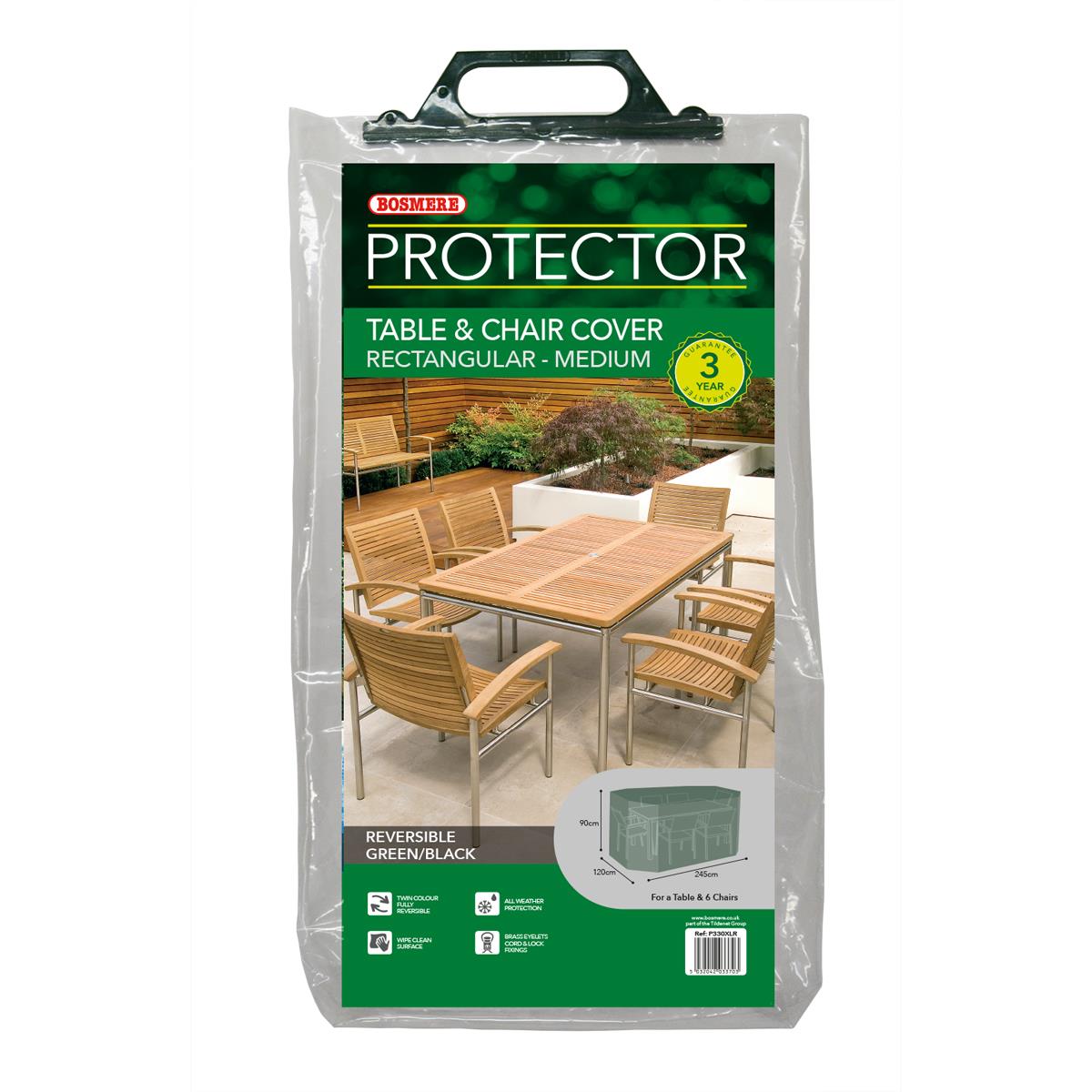 Bosmere Protector Rectangular Patio Set Cover