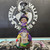 Witch Way 3D-Painted Water Pipe - 14" image 0