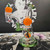 Halloween Ball Glass Dab Rig Set | 6.75"