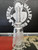 7" Bee Hex Etched Dab Rig - Banger Hanger image 1