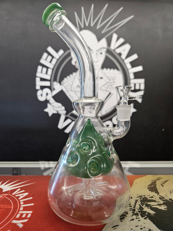 Lookah 14" Pyramid Swiss and four blade perc image 0