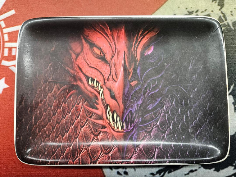 Smokezilla Dragon Ceramic Rolling Tray image 0