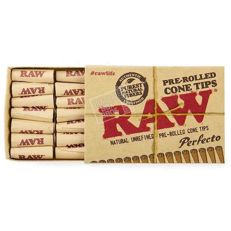 RAW Pre-Rolled Cone Tips image 0