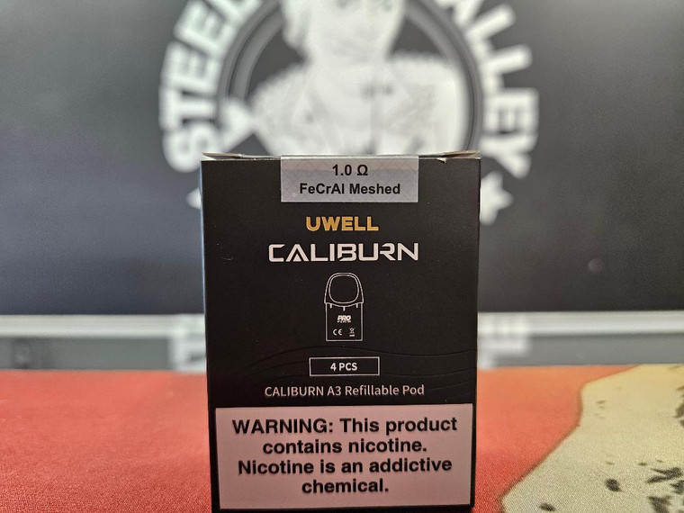 Uwell Caliburn A3 Replacement Pods 4pk image 0