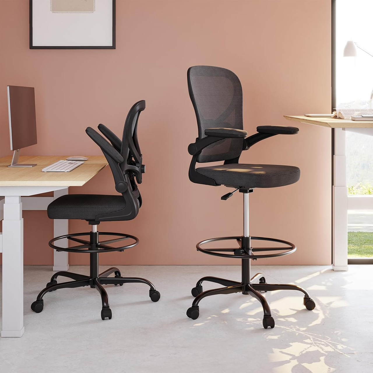 Humanspine Drafting Comfi Chair Drafting Chair, Ergonomic Tall