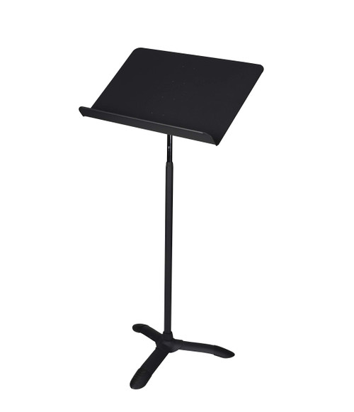 Portable, Height Adjustable Metal Music Sheet Stand, Black