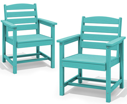 Patio Dining Chair Set of 2, Aruba