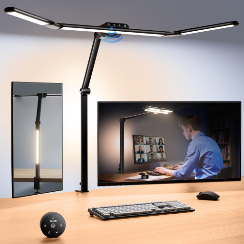 32.3" Eye Care Architect Desk Lamps with Clamp for Office Home Dorm