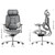 Air Ergonomic Office Chair, Big and Tall Office Chair - with 3-Zone Dynamic Lumbar Support, 3D Adjustable Headrest, 3D Adjustable Armrests, Swivel, Grey(No Footrest)