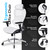 ErgoPro Ergonomic Office Chair with 4D Adjustable Armrest, 3D Lumbar Support and Blade Wheels - Mesh Computer Gaming Rolling Desk Executive Swivel Home Chair (White)