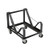 Stack Chair Dolly, Premium Commercial Heavy Duty Steel Cart with Wheels (Vertical Stacking Cradle, Fits OEF8500 and Most Stacking & Sled Chairs, 1375 lb, Swivel Casters)