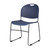 Ultra Compact Commercial Stack Chair (Navy Blue, 4-Pack)