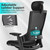 Ergonomic High Swivel Executive Chair with Adjustable Height Head 3D Arm Rest Lumbar Support and Upholstered Back for Home Office Black Mesh/High Back