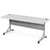 Commercial-Grade Premium Industrial Nesting Flip-Top Blow-Molded Training Table with Steel Frame and a 1.75" Thick Surface (24" × 72", Speckled Grey Top)