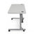 Commercial-Grade Premium Industrial Nesting Flip-Top Blow-Molded Training Table with Steel Frame and a 1.75" Thick Surface (24" × 72", Speckled Grey Top)
