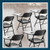 Heavy-Duty Folding Chairs with Tablet Arm, Steel Frame, Writing Surface, Dual Braces (2-Pack, Black, Left Handed)