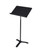 Portable, Height Adjustable Metal Music Sheet Stand, Black
