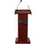 CoreSound Podium Series Sound Lectern (No Microphone, AC Powered, Mahogany)