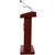 CoreSound Podium Series Sound Lectern (No Microphone, AC Powered, Mahogany)