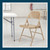 All-Steel Heavy-Duty Folding Chairs with 500 lb Weight Capacity (4-Pack, Beige)