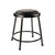 Premium Commercial-Grade All-Purpose Round Stool (18-inch Height, Black Frame, Vinyl Padded Seat, 2-Pack)