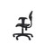 Height Adjustable Polyurethane Industrial Task Chair (Black, with Arms, Standard Height)