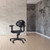 Height Adjustable Polyurethane Industrial Task Chair (Black, with Arms, Standard Height)