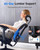 Ergonomic Office Desk Chair, Comfortable Computer Gaming Chair, Breathable Mesh Back & Seat, Adjustable Armrest & Headrest, Lumbar Support, Butterfly Design for Home Office (Black)