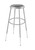 Premium Commercial-Grade All-Purpose Round Stool (Height-Adjustable, 30–38 inch Range, Gray Frame, Vinyl Padded Seat, 2-Pack)