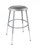 Premium Commercial-Grade All-Purpose Round Stool (Height-Adjustable, 18–27 inch Range, Gray Frame, Vinyl Padded Seat, 2-Pack)