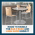 Premium Commercial-Grade Restaurant and Breakroom Cafe Table (Round, 36 in Diameter, 36 in Counter Height, Round-Base, Gray Frame, Gray Nebula Laminate)