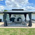 10' X 14' Outdoor Gazebo with Dual-Layer Galvanized Steel Double Roof for Patio Lawn Garden Aluminum Gazebo with Netting and Curtains Grey