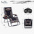 XXL Oversized Padded Zero Gravity Chair Set of 2, Foldable Patio Recliner, 30" Wide Seat Anti Gravity Lounger with Armrest and Cup Holder, Support 400 LBS (Camouflage)