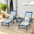 Chaise Lounge Chair Outdoor, HDPS and HDPE Wicker Chaise Lounger with 5 Positions, Pool Lounge Chairs with Wheels and Adjustable Backrest for Patio, Poolside, Deck, Backyard