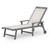 Chaise Lounge Chair Outdoor, HDPS and HDPE Wicker Chaise Lounger with 5 Positions, Pool Lounge Chairs with Wheels and Adjustable Backrest for Patio, Poolside, Deck, Backyard