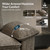 2 Pieces Modular Sectional Sofa Sets, Oversized Couch Set with Loveseat and Armchair, Comfy Cloud Couches with Throw Pillows, 3-Seater Deep Seat Sofa for Living Room, Chenille Ash