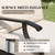 7 Piece Patio Furniture Set, 2 x Rocking Chair, 2 x Fixed Chair, 2 x Ottoman, 1 x 3-Seat Sofa, All Cushioned 9 Seats Outdoor Conversation Set for Lawn Garden Backyard