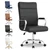 Office Desk Chair,Modern Leather Conference Room Chairs,High Back Ergonomic Home ofiice Chair,Adjustable Height Swivel Executive Computer Chair with Padded Seat and Armrest