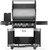 PRO 525 Natural Gas Grill with Infrared Side Burner, Black, Durable 5-Burner Cooking Surface