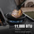 4 Burners Gas Grill with Side Burner, Propane Grill with Wheels and Storage, Outdoor Gas BBQ with Oil Tray and Thermometer for Patio and Party, 49200 BTU