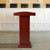 Podium Stand for Lectern Presentation Church Classroom, Pulpit with Wooden Heavy Base, Podium for Lecture, Wedding Speech