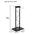 Modern & Stylish Acrylic and Metal Podium (43.4" Height)