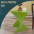 Danbury Modern Vanity Side Table, Green