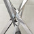 Small Side Coffee Table with Chromed Legs, Tempered Glass Square Modern End Table for Living Room Sofa Home Office (1, Silver, 20"×20"×22")