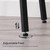Bar Table, 2-Tier High Top Pub Table, Counter Height Table with Storage, Small Kitchen Dining Table, 36.6" High Bar Table for Living Room Party, Easy to Assemble, Black BB51BT01