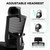600lbs Big and Tall Office Chair,Oversized Ergonomic Breathable Mesh Desk Chair with W-Shape Thicken Seat Cushion,Computer Chair Upgraded 4D Armrest with Adjustable Lumbar Support&Headrest