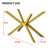 Modern Table Base Gold 29" Metal Dining Table Legs with Suction Cups, Desk Base for Marble,Glass,Wood Top, Furniture Legs for Coffee Table, Home,Kitchen, Office (Gold)