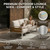 Outdoor Aluminum Patio Furniture - 1 Pcs 3-Seat, All-Weather Metal Modern Outside Sofa with Washable Thick Cushion for Garden/Backyard/Porch, Silver