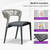 11 Pieces Outdoor Dining Set Patio Table and Chairs Set Aluminum Wicker Rattan Patio Furniture Set for Lawn Garden Porch Beige Marble Color Outdoor Set