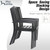 9 Pieces Outdoor Dining Set for 8, 57.5” Brown Wood-Like Square Metal Steel Table with Umbrella Hole & Stackable Wrought Iron Chairs, Large Outside Furniture for Patio, Deck, Yard, Porch